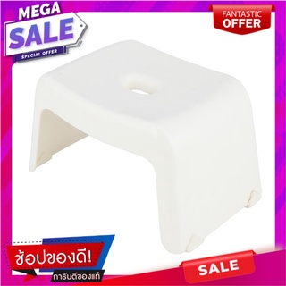 เก้าอี้พลาสติก PLIM S 34x21.5x19cm สีขาว อุปกรณ์ซักผ้า PLASTIC CHAIR PLIM S 34x21.5x19cm WHITE อุปกรณ์และผลิตภัณฑ์ซักรีด