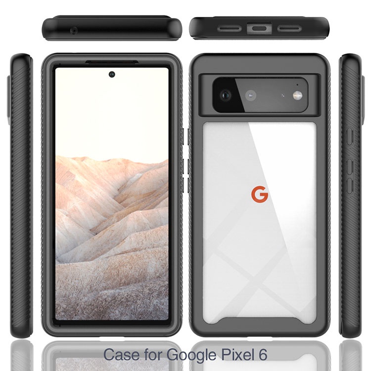 ทหารป้องกันการตก Google Pixel 6 pro 5A 5 5XL Pixel5 เคสโทรศัพท์มือถือแบบใส Google Pixel5A เคสป้องกัน