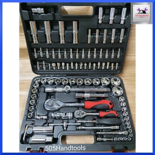 ประแจบล็อก 94 ชิ้น EURO KINGTOOLS ชุดบล็อก 94 ชิ้น แกน 1/4"(2หุน) และ 1/2"(4หุน) สินค้าพร้อมส่ง