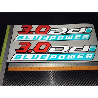 สติ๊กเกอร์ 3.0 Ddi BLUE POWER สำหรับ Dmax allnew blue power