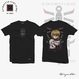 Hunter x Hunter - Kurapika v2 ฤดูร้อนแขนสั้นเสื้อยืดการ์ตูนญี่ปุ่นอะนิเมะหลวมป่าคู่รักชายและหญิงสามารถสวมใส่ได้