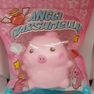 Angel mashmellii squishy หมูครีมมี่แคนดี้แท้