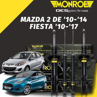 MONROE โช้คอัพ MAZDA 2 DE 10-14, FIESTA 10-17 หน้า รุ่น Original // หลัง รุ่น OESpectrum