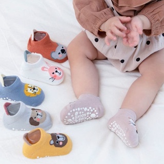 Sock-03 ถุงเท้าเด็ก ถุงเท้าลายการ์ตูน ถุงเท้าขาสั้น สำหรับเด็ก (0-3 ขวบ)