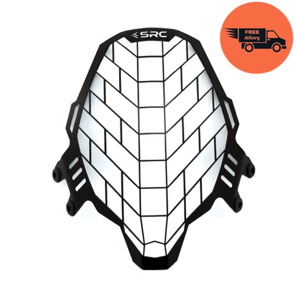 การ์ดไฟหน้า SRC สำหรับ SUZUKI V-STROM650 / 2017 - 2022/ HEAD LIGHT GUARD FOR SUZUKI V-STROM650 / 2017 - 2022