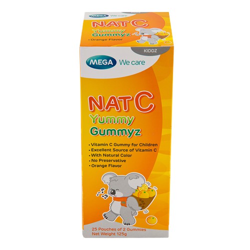 Nat-C yummy วิตามินซีสำหรับเด็ก