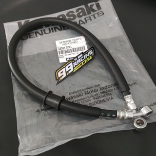 ใหม่ ของแท้ ท่อเบรกหน้า สําหรับ Ninja 150 RR Kawasaki 43095-0781