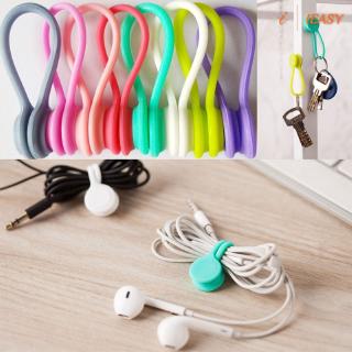 ⭐IEASY⭐3 pcs Cable Ties Multifunction Magnetic Earphone Cord Winder Cable Holder