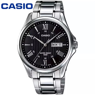 Casio นาฬิกาข้อมือผู้ชาย เลขโรมัน กันน้ำ 100M สายสแตนเลส รุ่น MTP-1384 ยังไม่มีคะแนน