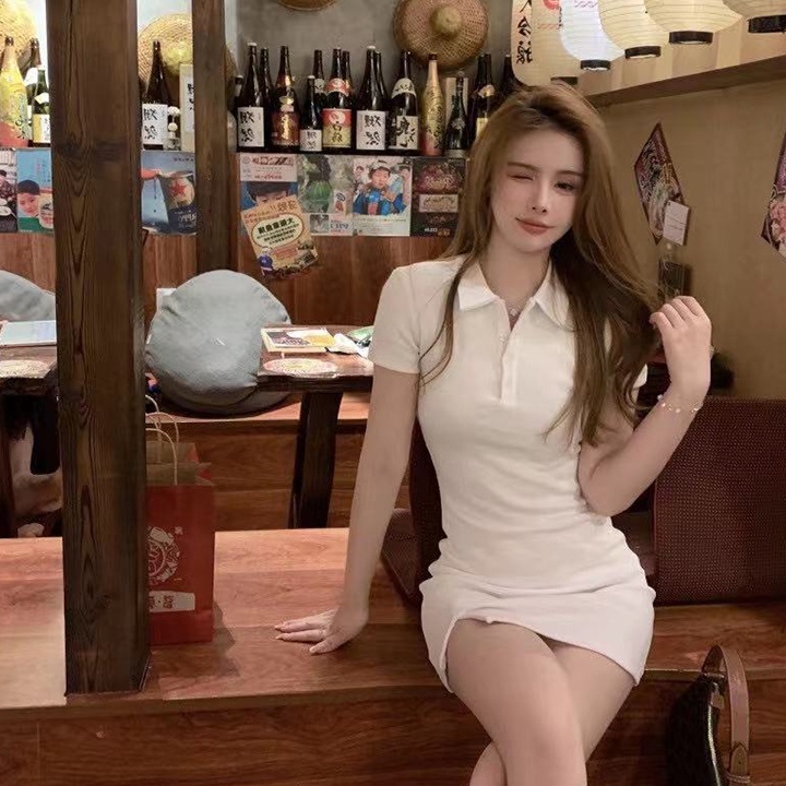 พร้อมส่งในไทย ชุดเดรสรัดรูป เซ็กซี่