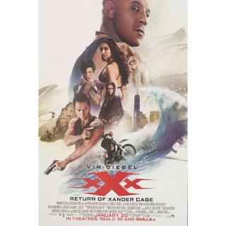 XXX Return of Xander cage, โปสเตอร์หนัง