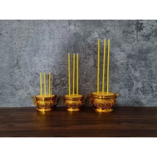 ชุดธูป 3 ดอก 3 ขนาด แถมถ่านฟรี
