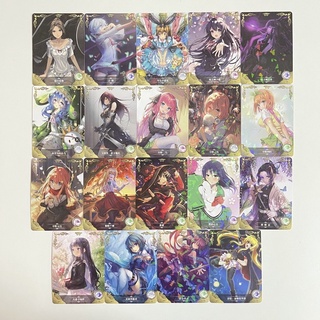 การ์ดเก็บสะสม 1m01 R Card 55-99 Waifu Goddess Story · 1 Yuan First R Card Anime Five-Equal Flower สําหรับงานแต่งงาน