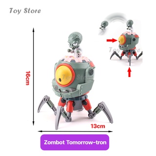 พืชปะทะซอมบี้ Zombot Tomorrow-tron พืชปะทะซอมบี้ โมเดลของเล่น ของสะสมจากเกมส์ plants vs Zombies เกมส์ยิงผี Zombietoys