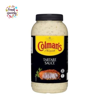 Colmans of Norwich Tartare Sauce 2.25 Litre ซอสสำหรับอาหารทะเล โคลแมนส์นอริช  ทาร์ทาร์ 2.25 ลิตร