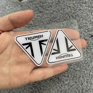 สติกเกอร์เรซิ่น ลาย Trident 660 Street Triple 675 1050 Tiger 800 Bobber Daytona 67 สําหรับติดตกแต่งรถจักรยานยนต์