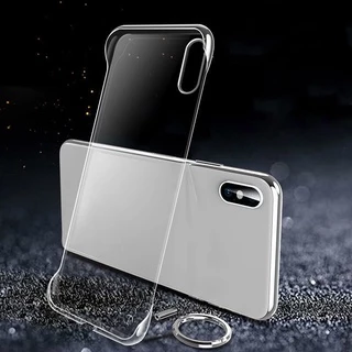 พลาสติกใสไร้กรอบเคสโทรศัพท์สําหรับiPhone 14 15 16 E 17 Air Pro Max 13 12 11 Pro Max 12 Mini X XR XS Max 8 7 Plusโปร่งใสSlim Cover Case T01