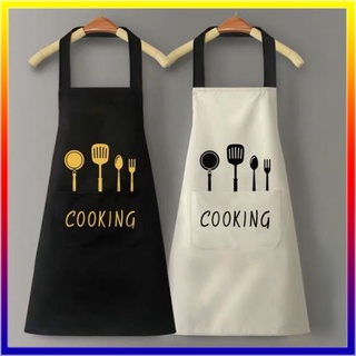 👍🏻👍🏻ผ้ากันเปื้อนกันน้ำสองชั้น Apron Kitchen สไตล์เกาหลี ผ้ากันเปื้อน ผ้ากันเปื้อนทําอาหาร ผ้ากันเปื้อน