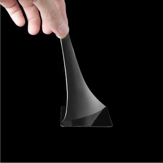 10แผ่น กาวสองหน้า แบบใส กันน้ำ สำหรับติดผนังห้องน้ำ Double Side Adhesive Tape กาวสองหน้าติดผนัง เทปติดผนัง