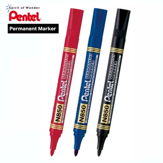 Pentel ปากกาเคมี ปากกา Permanent Merker N850 เพนเทล