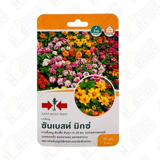 🌱 ศรแดง 🇹🇭 บานชื่นหนู ซันเบสท์ มิกซ์ ขนาดบรรจุประมาณ 30 เมล็ด อายุเก็บเกี่ยว 50-55 วัน