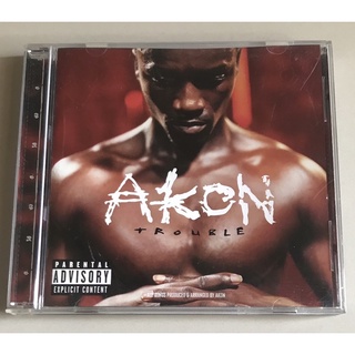 ซีดีเพลง ของแท้ ลิขสิทธิ์ มือ 2 สภาพดี...ราคา 229 บาท “Akon” อัลบั้ม “Trouble”