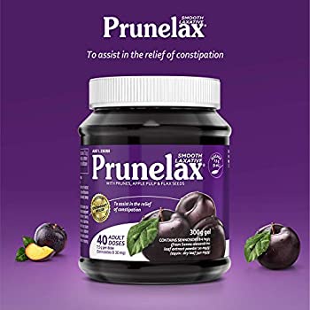 Prunelax ระบายท้องผูกเพียงข้ามคืน *เนื้อพลุนเข้มข้น Smooth Laxative ขนาด 300 กรัม ทานได้ 40 ครั้ง