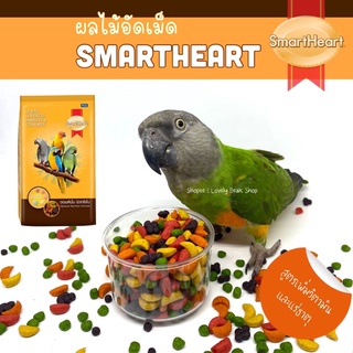 Smart Heart ผลไม้อัดเม็ด อาหารนกสำเร็จสูตรผลไม้ สำหรับนกแก้วขนาดกลาง-ใหญ่