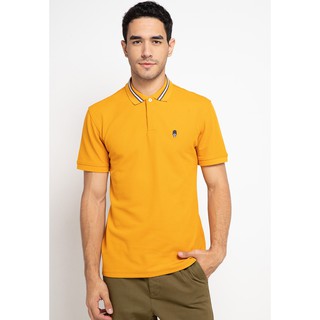 Skelly เสื้อโปโลผู้ชายสีเหลือง Guardian Polo T3 Yellow