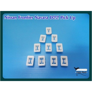 NISSAN FRONTIER NAVARA D22 PICK UP year 1997-2005 LOWER MASK CLIP SET (10 PCS.) / กิ๊บล็อคหน้ากาก (ตัวล่าง) พลาสติก