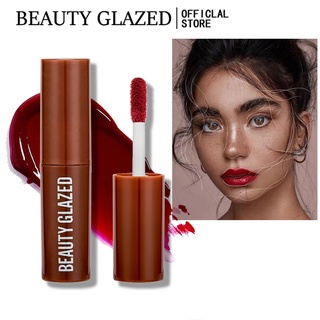 พร้อมส่ง Beauty Glazed ลิปสติก เนื้อแมท มีให้เลือก 12สี ลิปสติก เนื้อแมตต์ ช็อคโกแลต ติดทนนาน กันน้ํา ให้ความชุ่มชื้น Beauty Glazed Chocolate Matte Lip Glaze COD