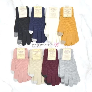 🇹🇭 ส่งจาก กทม. 🇹🇭 กดมือถือได้ ❤️ ถุงมือกันหนาวไหมพรม T507/T607/T707/T807/T907 DRESSACUTE