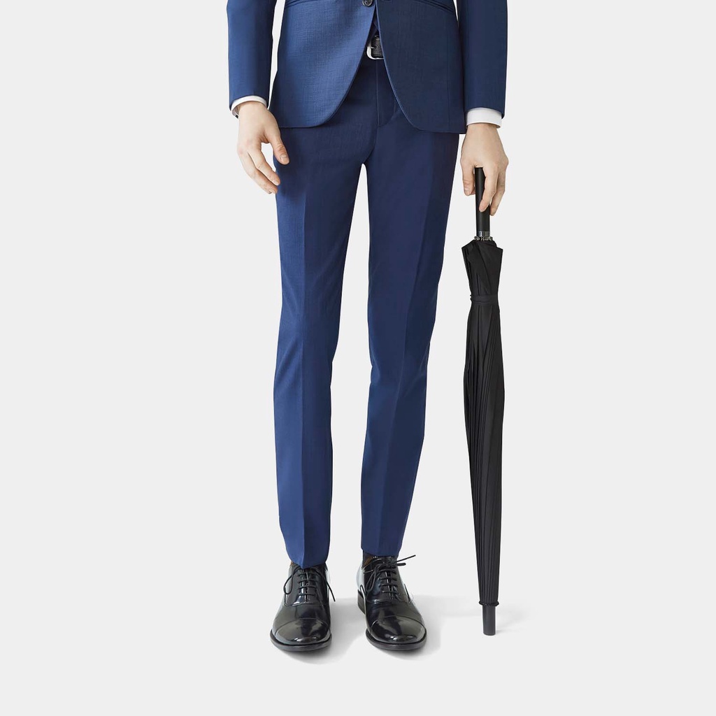 DGRIE กางเกงสีน้ำเงิน Caesar Admiral Blue Wool Pant