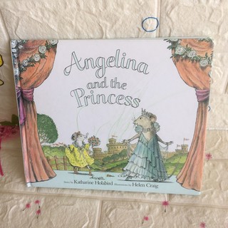 Angelina and the Princess by Katharine Holabirdหนังสือนิทานปกแข็ง(มือสอง)-CB3