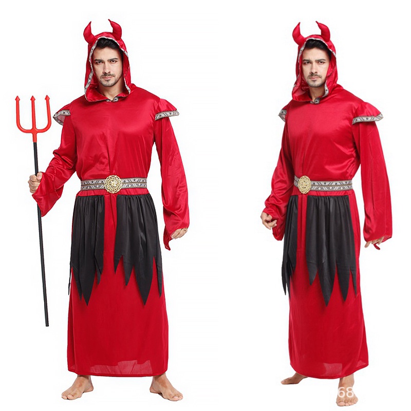 ชุดยมฑูตสีแดง ชุดเดวิล ชุดdevil ชุดยมบาล ชุดท่านยม cp54/ac4.4