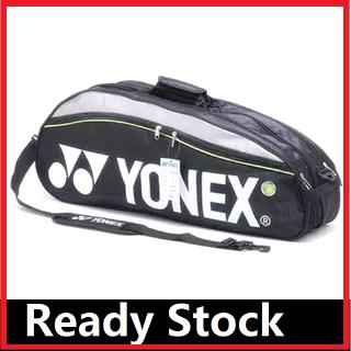 yonex กระเป๋าสะพายไหล่กระเป๋าถือสําหรับใส่ไม้แบดมินตันเทนนิสเหมาะกับการพกพาเล่นกีฬา