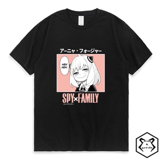 เสื้อยืดแขนสั้น พิมพ์ลายอนิเมะ Anya Forger Spy X Family แฟชั่นฤดูร้อน สไตล์ฮาราจูกุ สําหรับผู้หญิง 2022