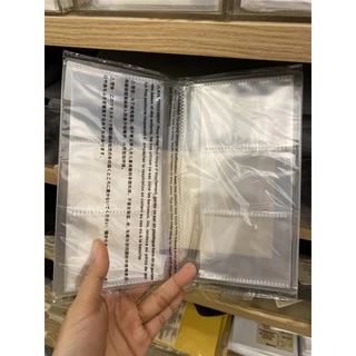 MUJI CARD HOLDER อัลบั้มใส่การ์ด ใส่รูปโพลาลอยด์ 2x3 ‘‘ ⭐️3.5x5 ‘‘ ⭐️ 4x6 ’‘ ⭐️ 89 x 89mm