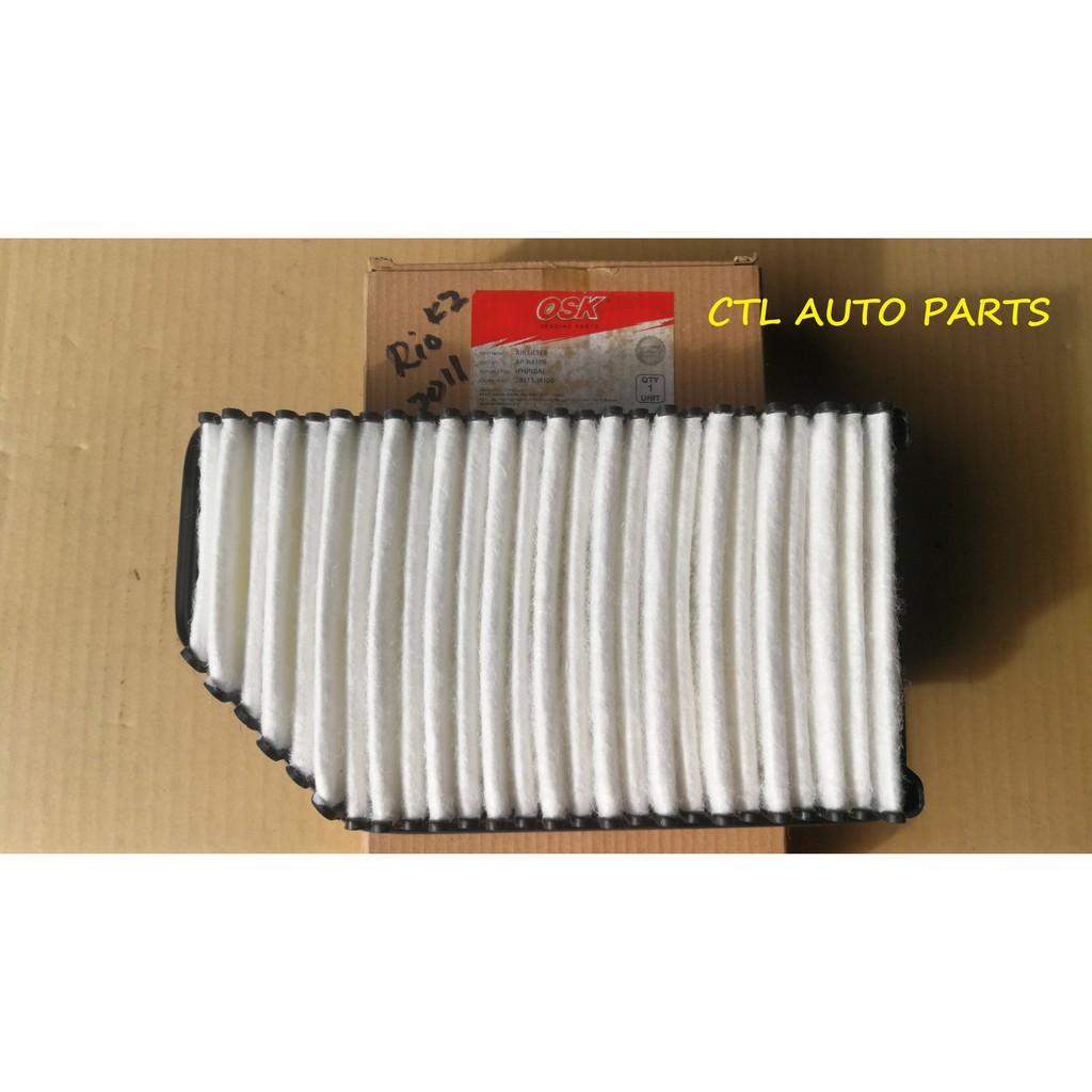 KIA RIO-UB K2 กรองอากาศ OSK 28113-1R100