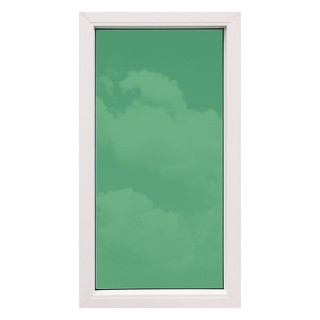 UPVC 60X110CM WHITHE SLIDE HUNG SASH CASEMENT หน้าต่างช่องแสง UPVC VILANN 60X110 ซม. สีขาว ช่องแสง UPVC อุปกรณ์เสริมประต