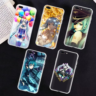 เคสใส ลาย Hatsune Miku สําหรับ OPPO A17k A77S A78 Find x5 Pro Reno 8t 8 Realme Narzo 50a 50 Prime