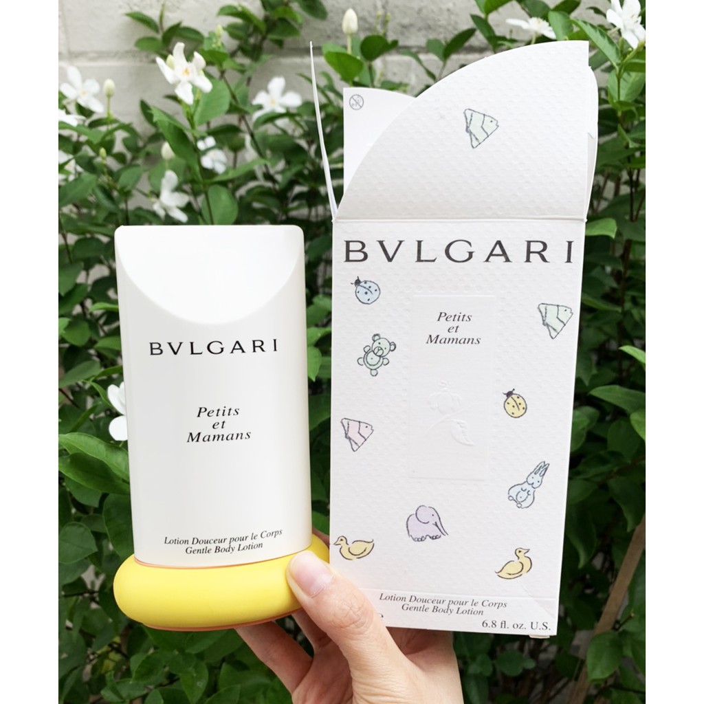 Bvlgari petit et mamans gentle body lotion discount 200ml