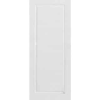 ประตู HDF บานทึบ ฟักเต็มบาน HDF-001 80x200ซม. สีขาว HOLZTUR