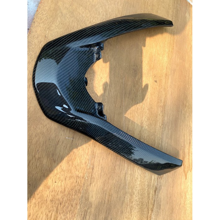 คิ้วกระจังหน้า คิ้วไฟหน้า PCX150 ปี2014-2017 คาร์บอนแท้ลาย2 อะไหล่แท้เบิกใหม่จากศูนย์