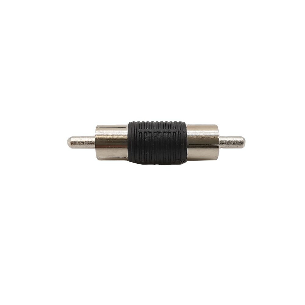 Rca Plug Jack Audio Coupler Male To Male