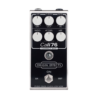 ORIGIN EFFECTS CALI76 COMPACT BASS COMPRESSOR PEDAL - 64 BLACK PANEL