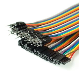 40P สายเคเบิ้ลเชื่อมต่อ Dupont Female เป็น Female Male เป็น …