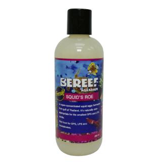 BEREEF SQUIDS ROE บีรีฟ ไข่ปลาหมึก อาหารเสริมตู้ปลาชั้นยอด + ช่วยเร่งสีปะการัง (250 ml.)