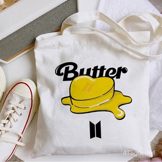 bts butter tote bag