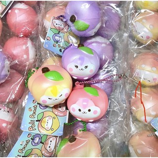 สกุชชี่แท้พีชโพลิ squishy poli peach 🍑 Cuties 🧸 soft and slow ✨นุ่มสโลว์ ปังๆ🦄